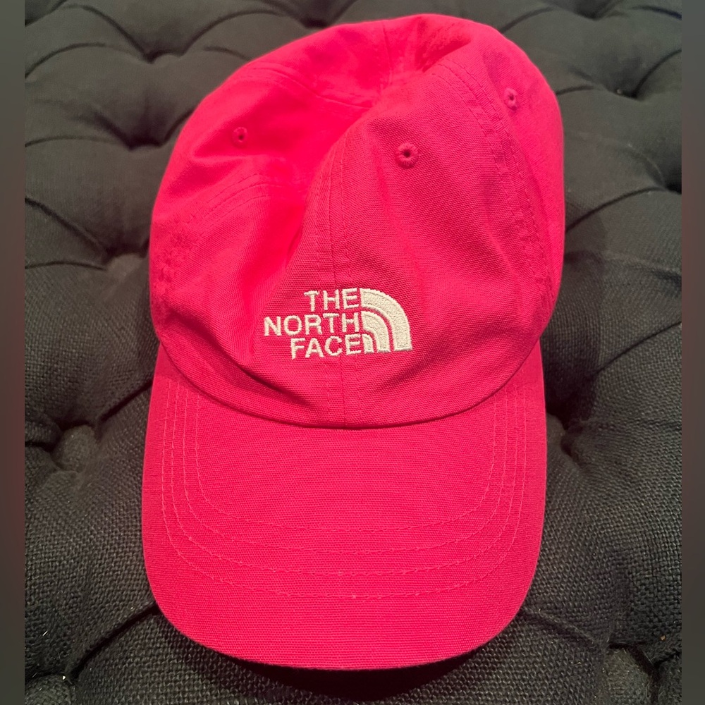 Vintage The North Face Bright Pink Hat